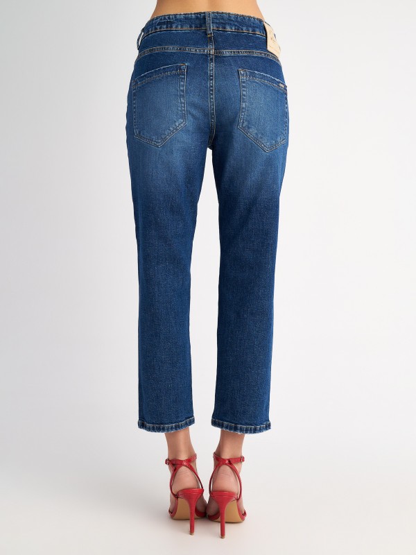 Dalida Wmn Pant-Boyfriend Fit