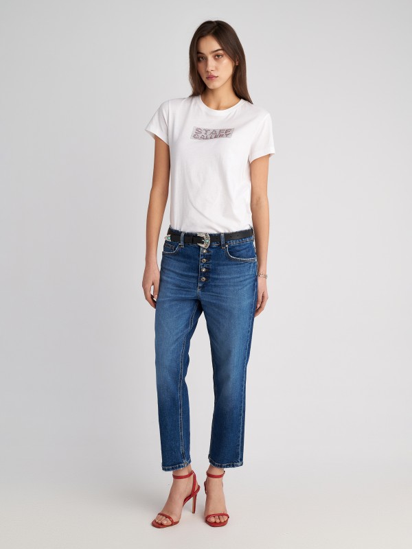 Dalida Wmn Pant-Boyfriend Fit