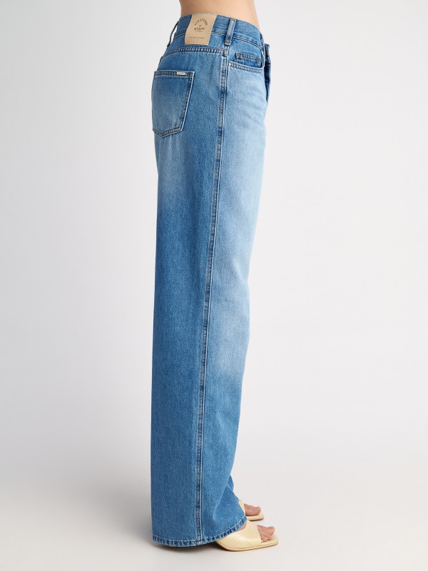 Zoe Wmn Pant-Wide Leg Fit