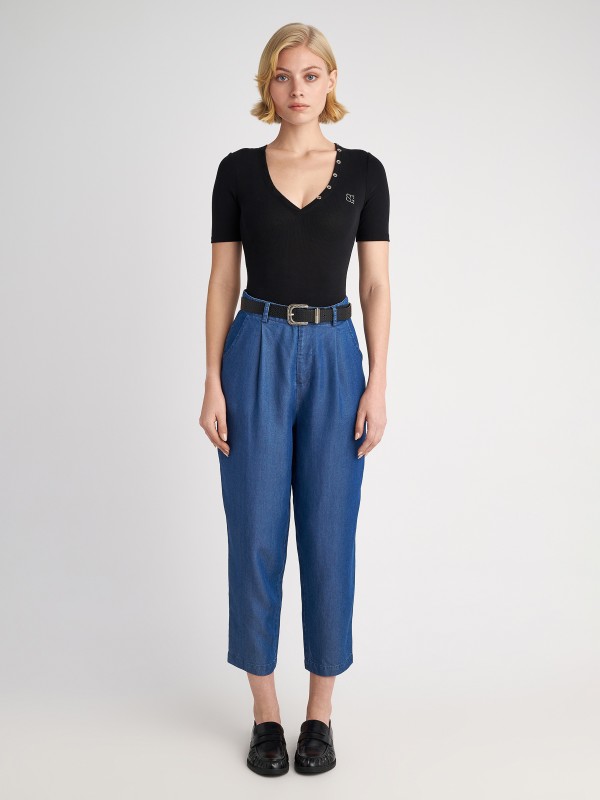 Marthi Denim Tencel Pant