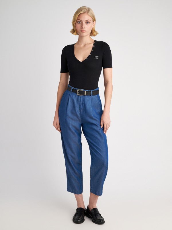 Marthi Denim Tencel Pant