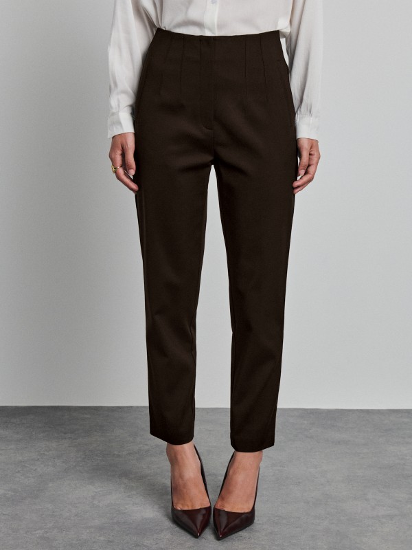 Alison Woman Slim High Waist Pant