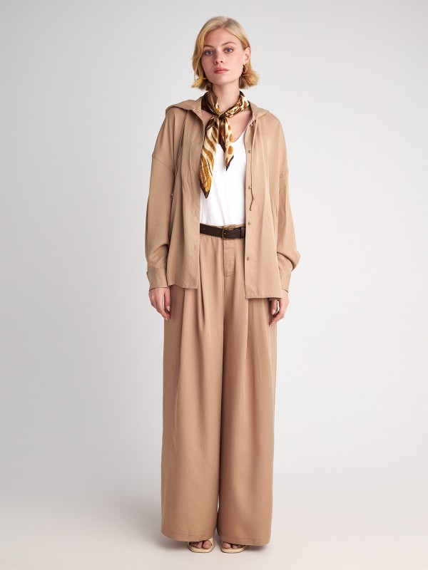 Gabriella Highwest Pant 71% Polyester/23% Viscoze/6%Elastane