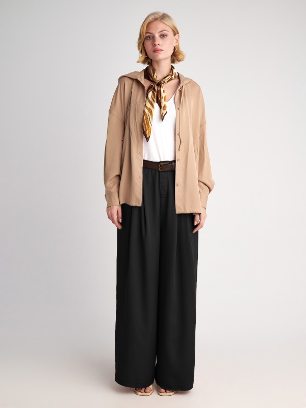 Gabriella Highwest Pant 71% Polyester/23% Viscoze/6%Elastane