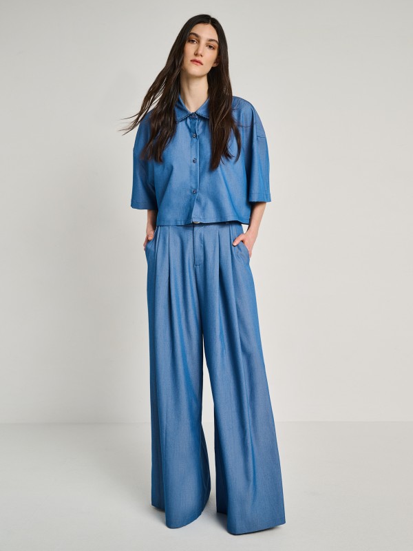 Brooklyn Denim Tencel Highwaist Pant