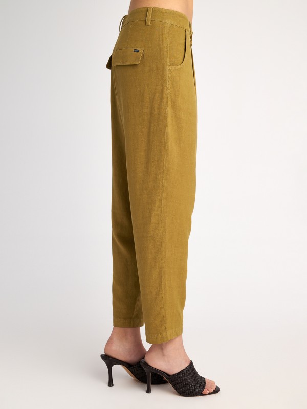Olivia Pant 55%Linen/45%Viscose