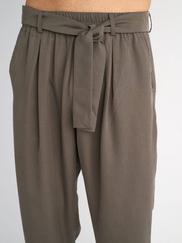 Man  Ascot Pant 100% Tencel