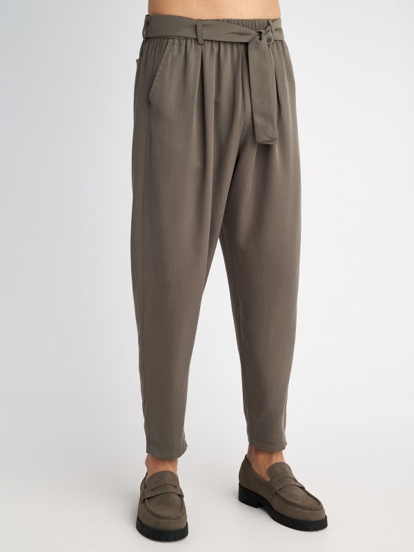 Man  Ascot Pant 100% Tencel