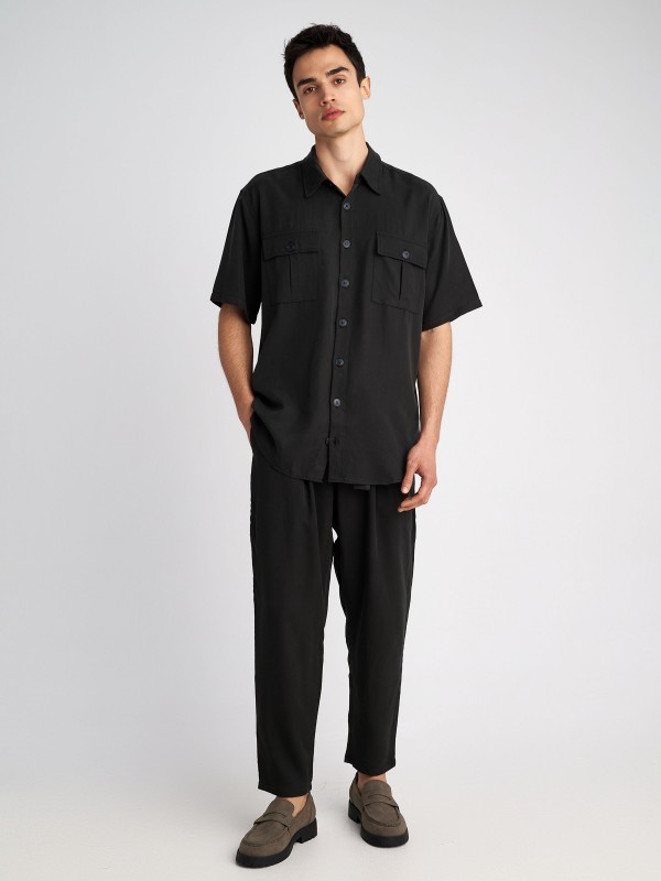 Man  Ascot Pant 100% Tencel