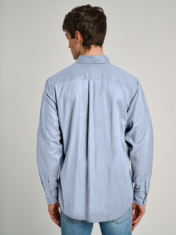 Hummel Man Linen Shirt Longsleeve 