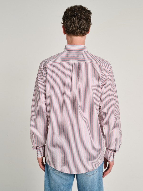 Crest Man Shirt Longsleeve