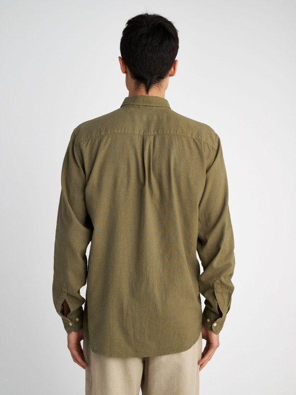 Man Shirt Hummel Long Sleeve