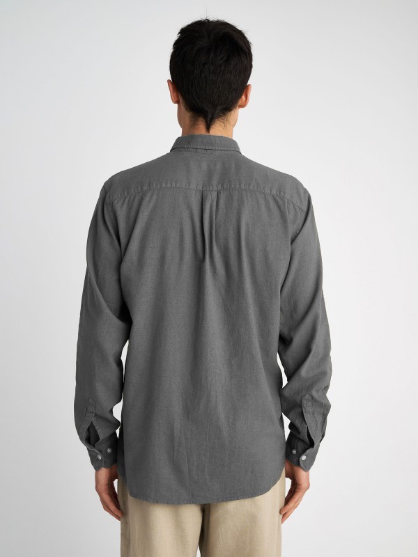 Man Shirt Hummel Long Sleeve