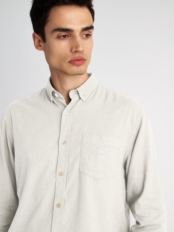 Man Shirt Hummel Long Sleeve