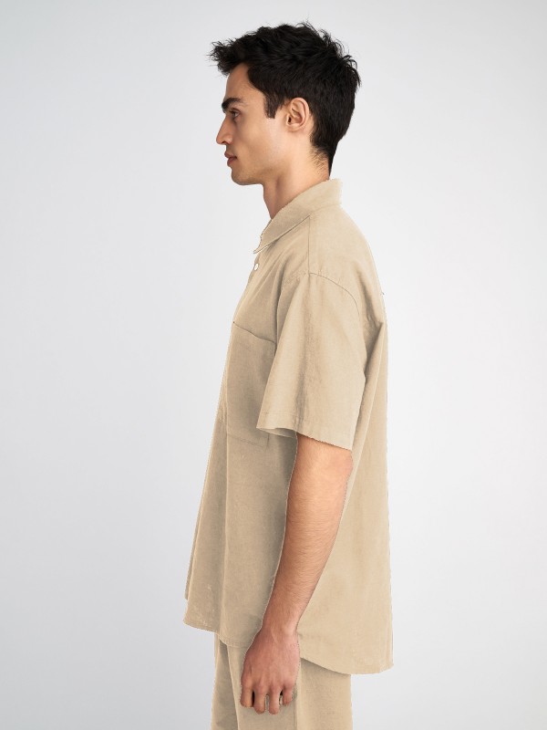 Man Shirt Grand Short Sleeve