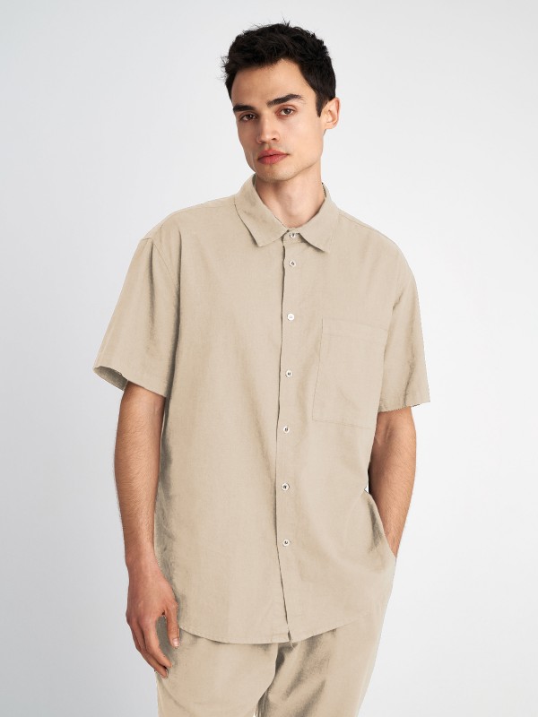 Man Shirt Grand Short Sleeve