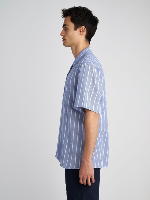 Man Shirt Sandro Short Sleeve