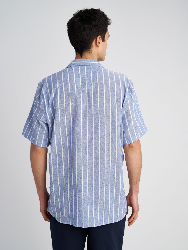 Man Shirt Sandro Short Sleeve