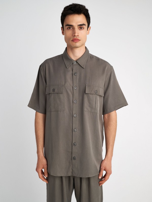 Man Shirt Pace Short Sleeve