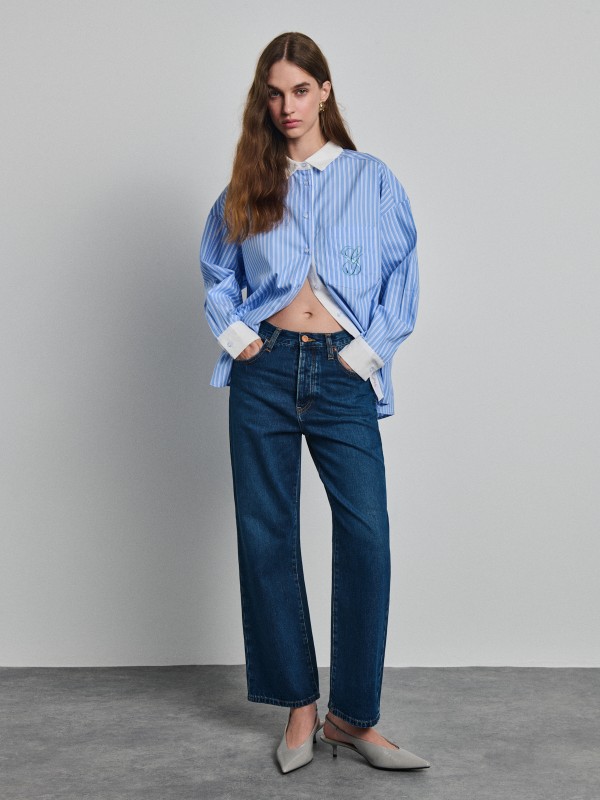 Kimberly Woman Oversized Shirt