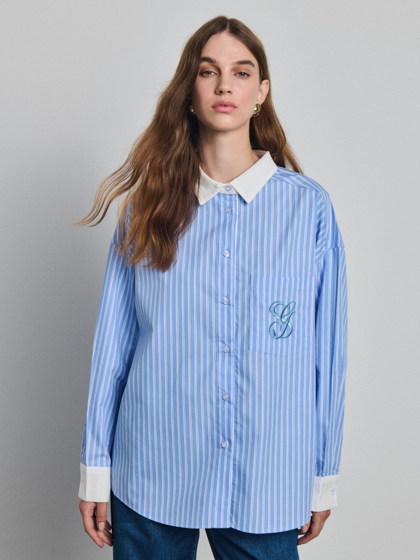 Kimberly Woman Oversized Shirt