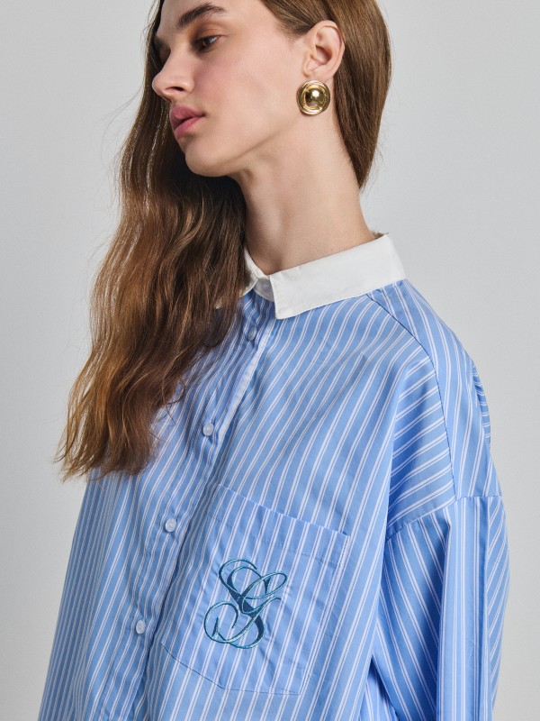 Kimberly Woman Oversized Shirt