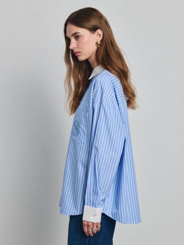Kimberly Woman Oversized Shirt