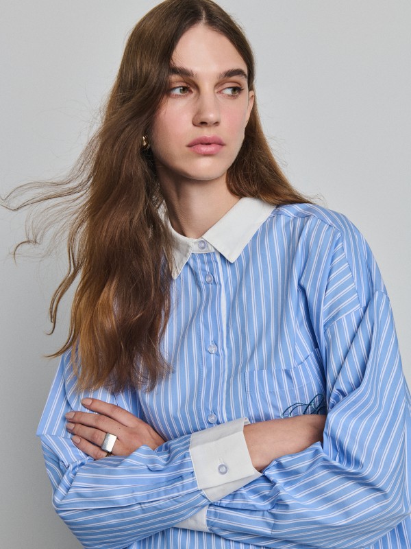 Kimberly Woman Oversized Shirt