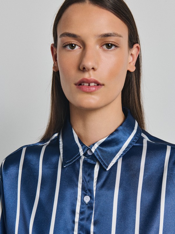 Konnie Woman Satin Shirt