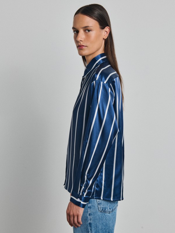 Konnie Woman Satin Shirt