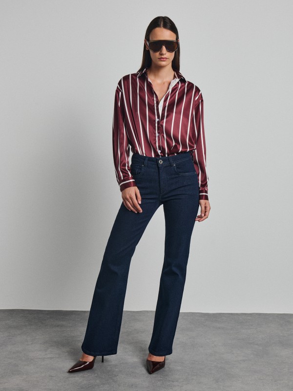 Konnie Woman Satin Shirt