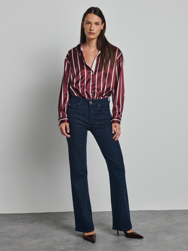 Konnie Woman Satin Shirt