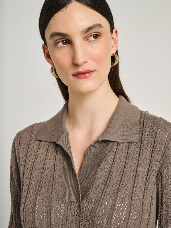 Kate Polo Short Sleeve Knit 