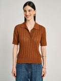 Kate Polo Short Sleeve Knit 