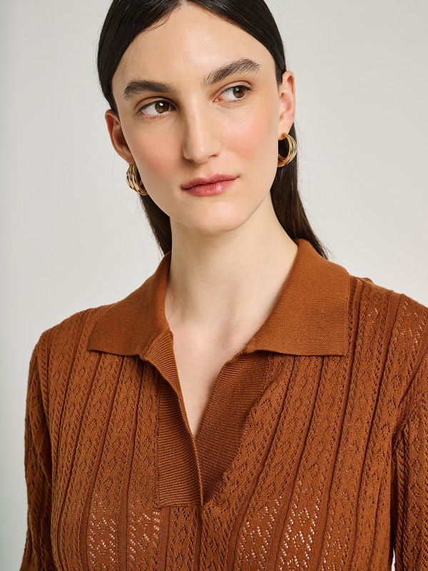 Kate Polo Short Sleeve Knit 