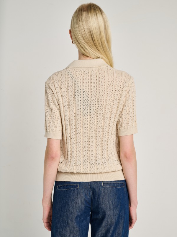 Kate Polo Short Sleeve Knit