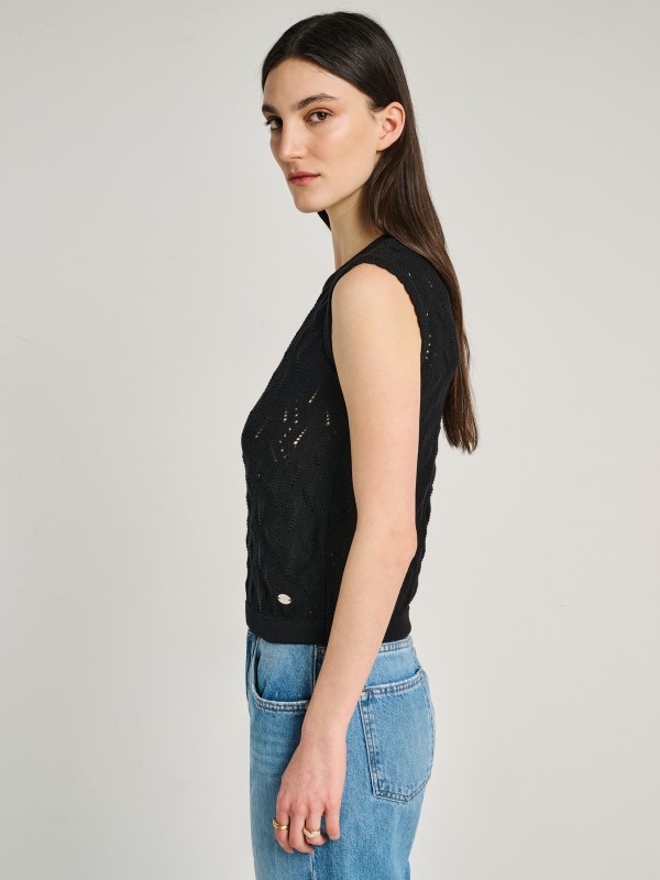 Jeda Sleeveless Knit