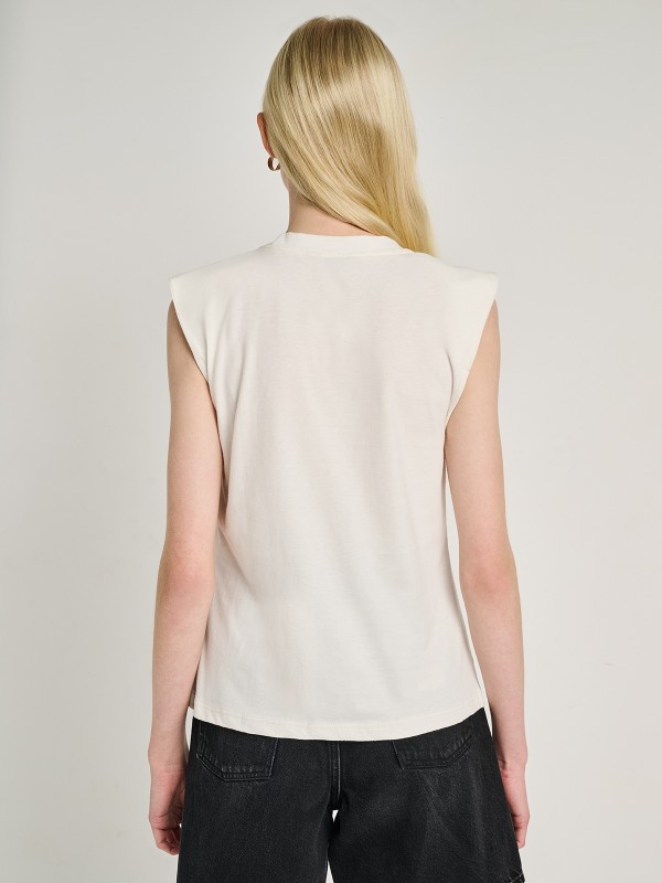 Αmber Sleeveless Top