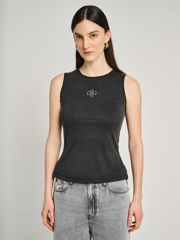 Pansy Sleeveless Top Lenzing
