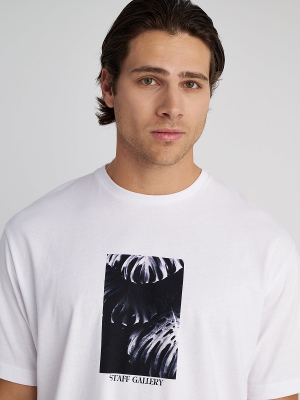 Man T-Shirt Carbon