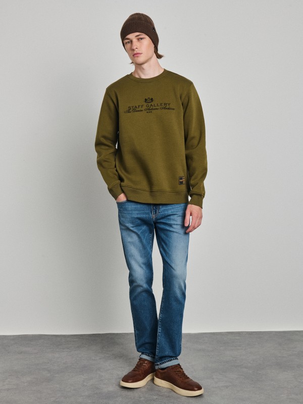 Evan Man Crew Neck Sweatshirt
