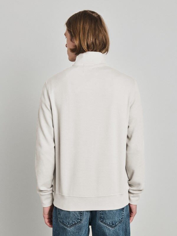 Hugo Man Half Zip Sweatshirt