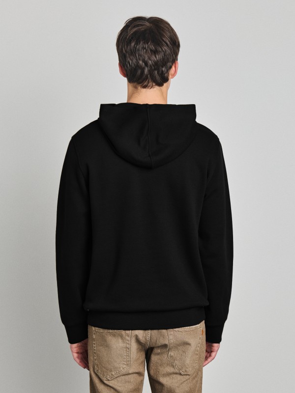 Monk Man Hoodie Half Zip