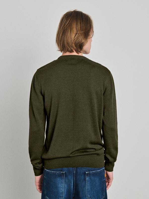 Fox Man Crew Neck Knit