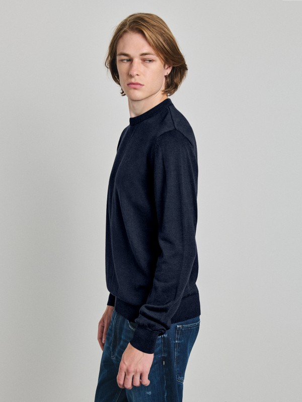 Fox Man Crew Neck Knit