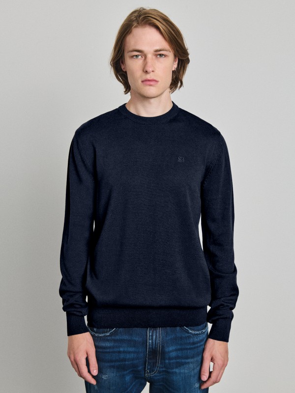 Fox Man Crew Neck Knit