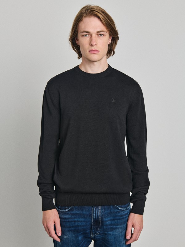 Fox Man Crew Neck Knit