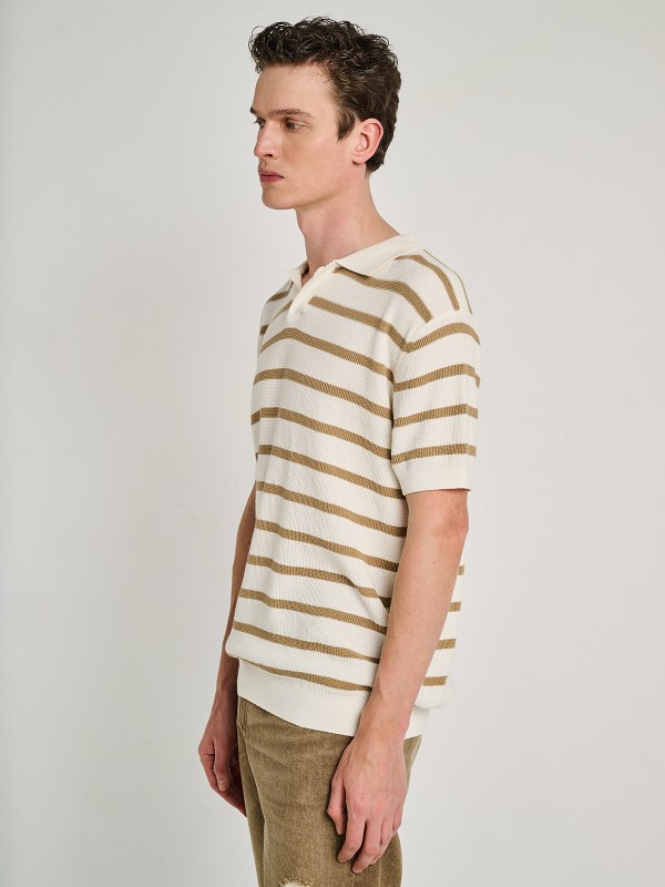 Abbot Man Knit Polo