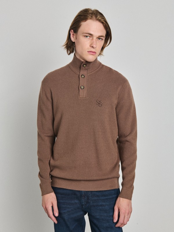 Venice Man Knit Half Zip 