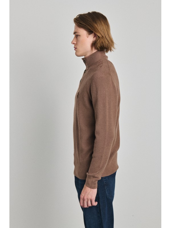 Venice Man Knit Half Zip 